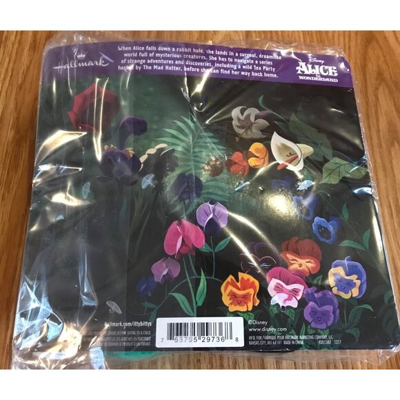 Disney Alice In Wonderland Hallmark Itty Bittys Alice & Mad Hatter Plush Set - Picture 6 of 6